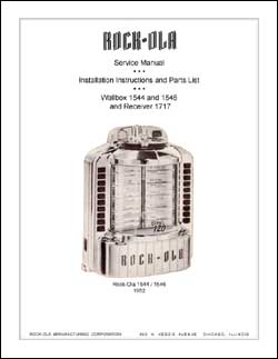 Service Manual Rock-Ola 1544, 1546 & 1717 