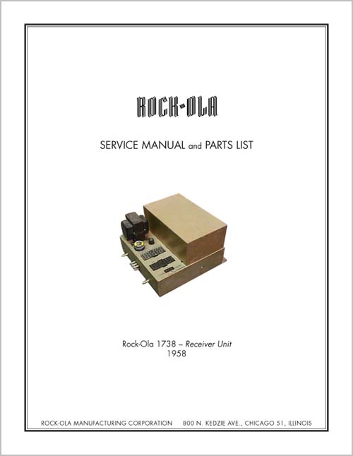 Service Manual für Stepper 1738 