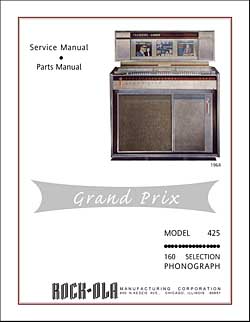 Service Manual Rock-Ola 425 