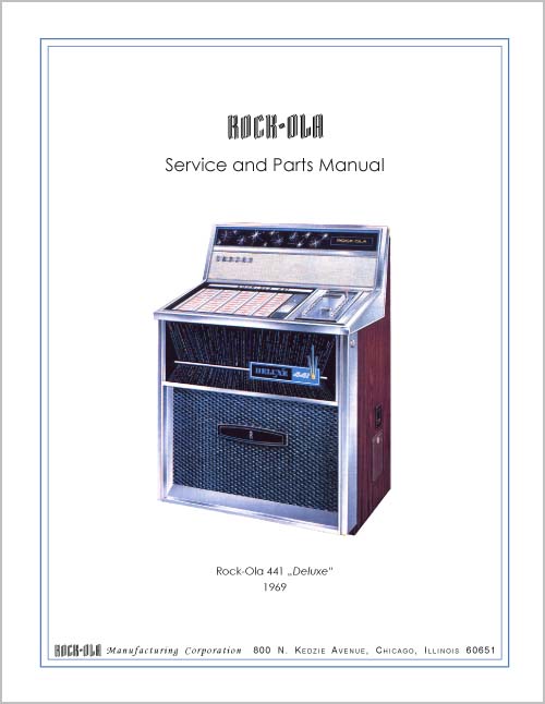 Service Manual Rock-Ola 441 
