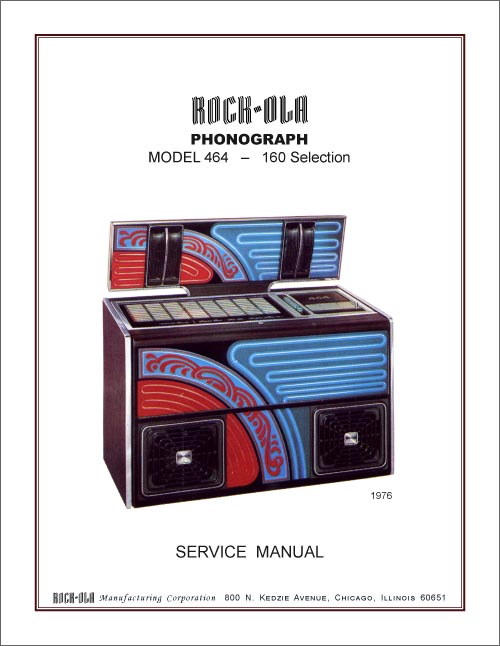 Service Manual Rock-Ola 464 