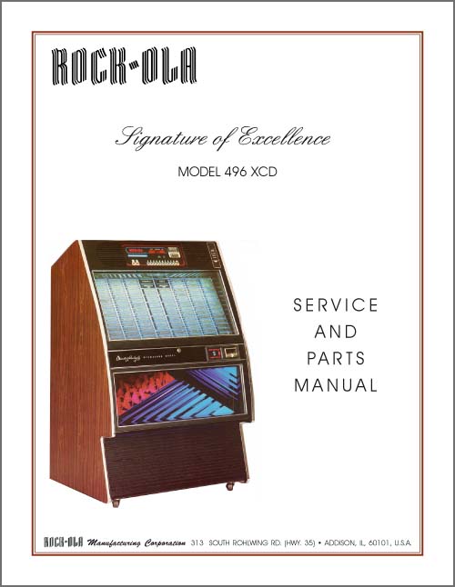 Service Manual Rock-Ola 496XCD 