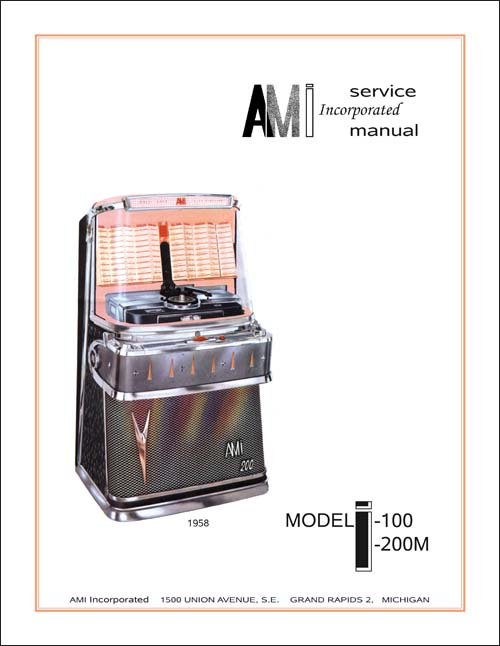 Service Manual AMI I I-100M, I-200M: Manual selection