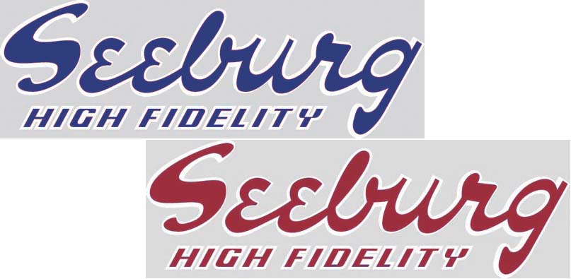 Aufkleber "Seeburg High Fidelity" R, J 