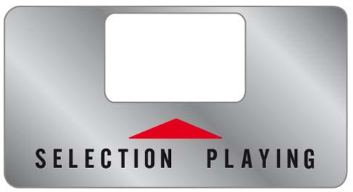 Decal "SELECTION PLAYING" - I 