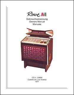 Service Manual Rowe/AMI CMM-4 / CD II 