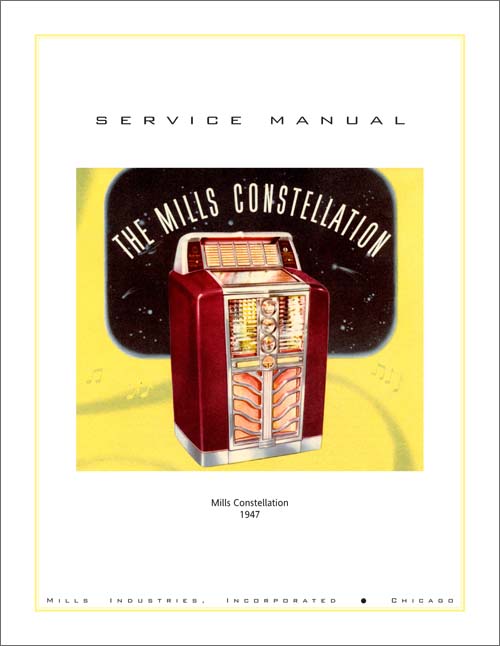 Service Manual Mills and Evans Constellation 