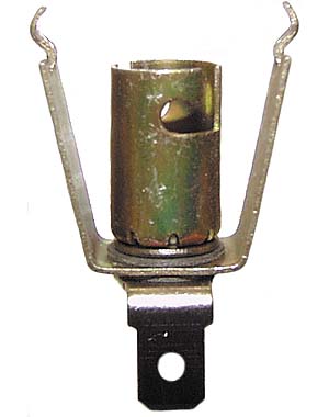 Lamp holder Ba9s to clamp 