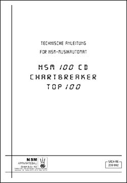Technische Anleitung 100CD, Chartbreaker und Top 100 