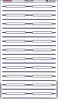 Titlestrips "Classic Blue" 