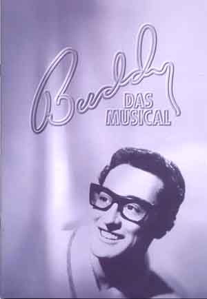 Program sheet "Buddy - Das Musical",  small size 