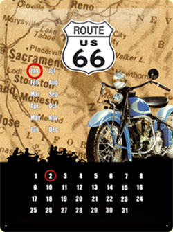 Calendar "Route 66" 