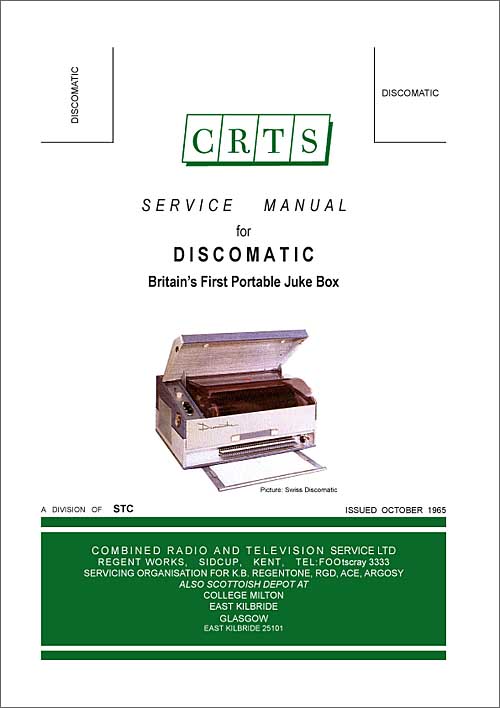 Service Manual KB Discomatic 