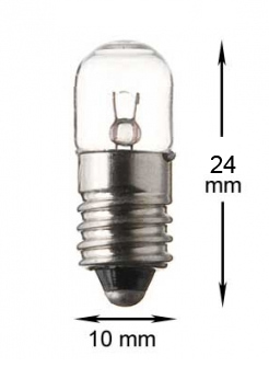 E10 miniature screw 48V/3W 