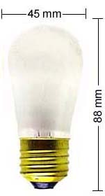 E27 Lampe 11W/110V, matt 