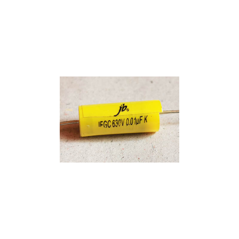 0,01 µF high voltage capacitor, axial 
