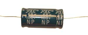 68 µF Kondensator für Frequenzweiche 