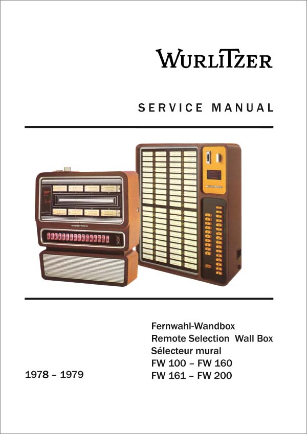 Service Manual Fernwähler FW100, FW160, FW161, FW200 