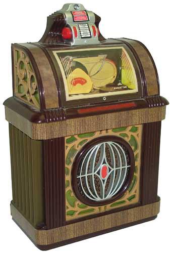 Miniature jukebox Packard Manhattan 