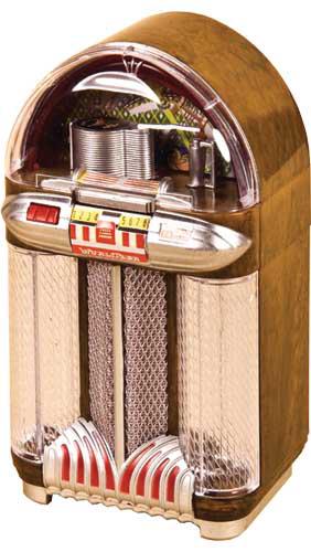 Miniature jukebox Wurlitzer 1100 