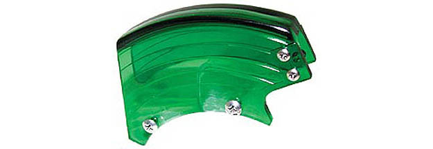 Plattenschutzhaube, grün 