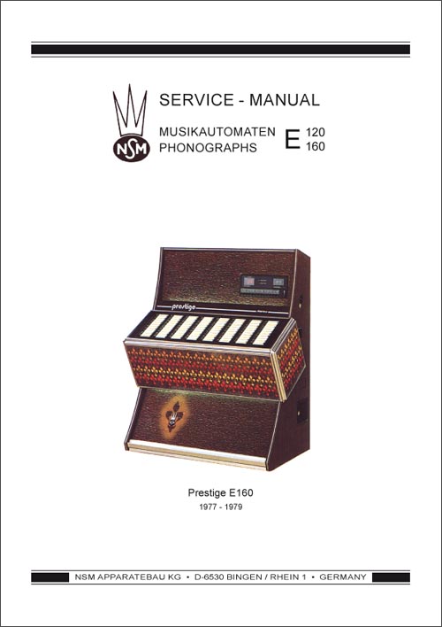 Service Manual Prestige E160 