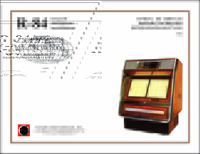 Service Manual Rowe/AMI R-84 