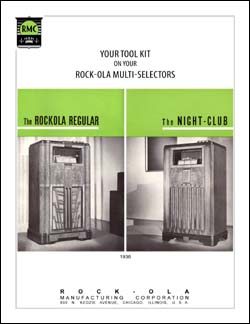 Service Manual Rock-Ola 1936 und 1937 