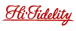 Decal "High Fidelity", red 