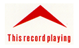 Decal "This record playing ..." 