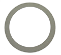 Velvet ring for turntable, grey 