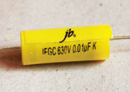 0,01 µF high voltage capacitor, axial 