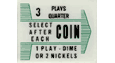 Instruktionsglas "Coin" 