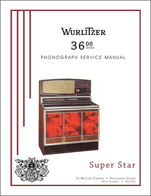 Stamann Musikboxen & Jukebox-World | Service Manual Wurlitzer 3600