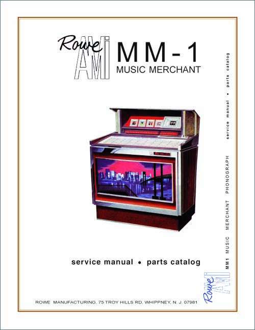 Rowe AMI MM 1 Jukebox Manual