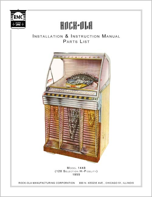 Stamann Musikboxen & Jukebox-World, Bedienungs-Handbuch Rock-Ola 1448